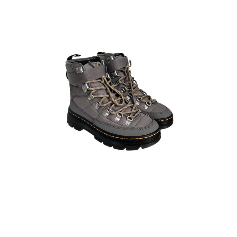 Dr. MARTEN’S COMBS TECH QUILTED ankle boots gray